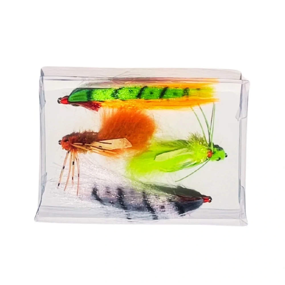 POSTFLY || FLY FISHING BAIT || SET OF FOUR || MUTIPLE COLORS